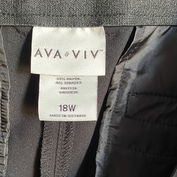 Black Womens Black dress pants - Picture 2 of 6